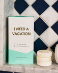 I Need a Vacation Shower Shower Steamers - Coconut Lime - Set of 8 Tabs