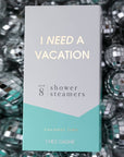 I Need a Vacation Shower Shower Steamers - Coconut Lime - Set of 8 Tabs