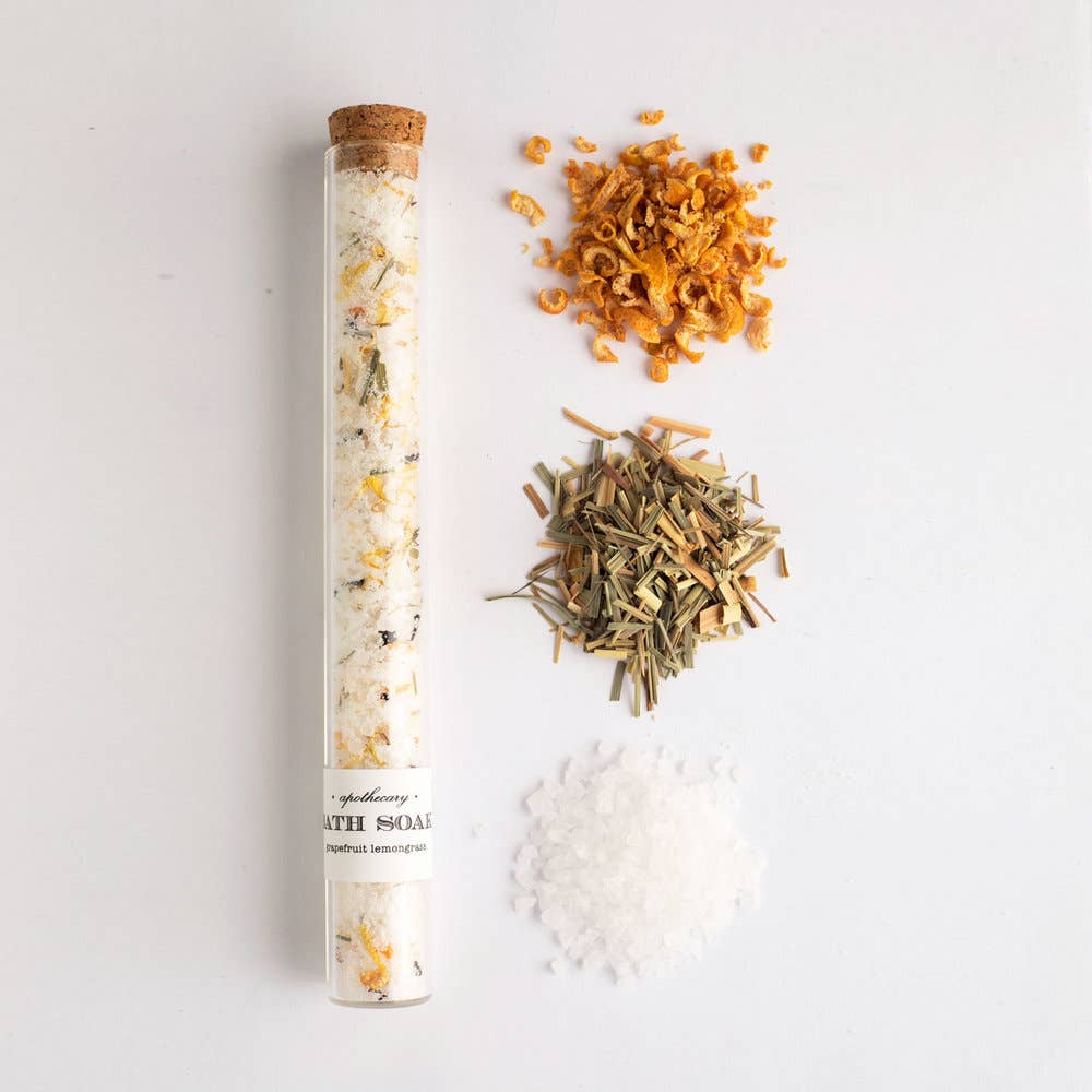 Grapefruit Lemongrass : Bath Soak Tube ( spring )