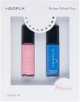 Clean Pocket Nail Polish Duo - Miami