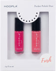 Clean Pocket Nail Polish Duo - Fresh