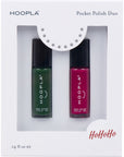 Clean Pocket Nail Polish Duo - HoHoHo