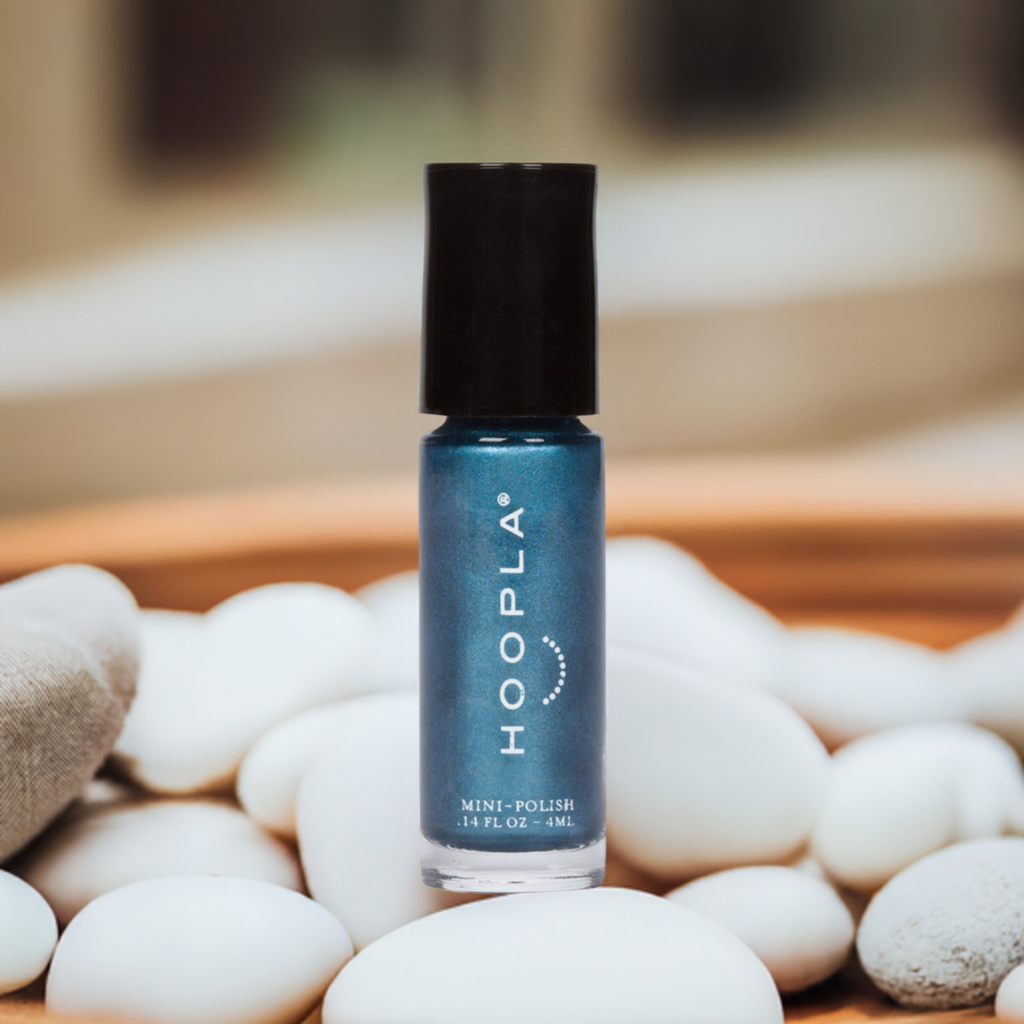 Blue Foil - Clean Nail Polish