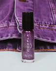 Purple Foil - Clean Nail Polish