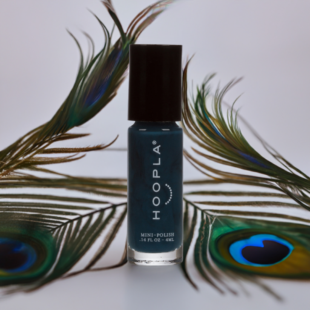 Peacock Blues - Clean Nail Polish