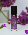 Purple Foil - Clean Nail Polish