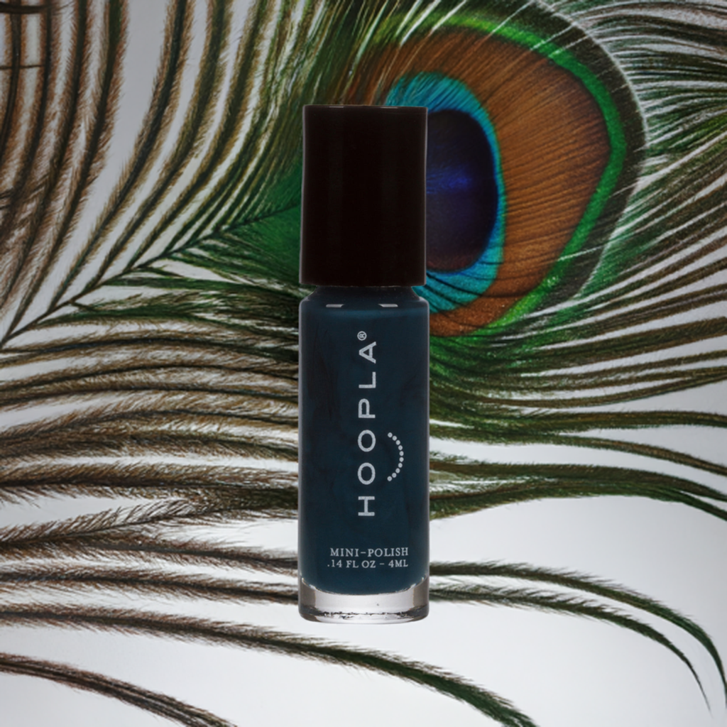 Peacock Blues - Clean Nail Polish