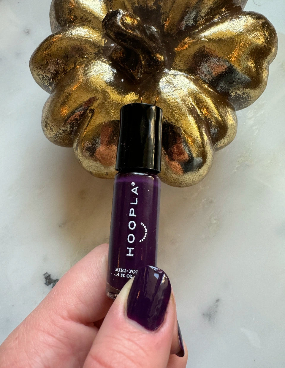 Purplicious - Clean Nail Polish