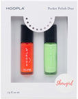Clean Pocket Nail Polish Duo - Showgirl