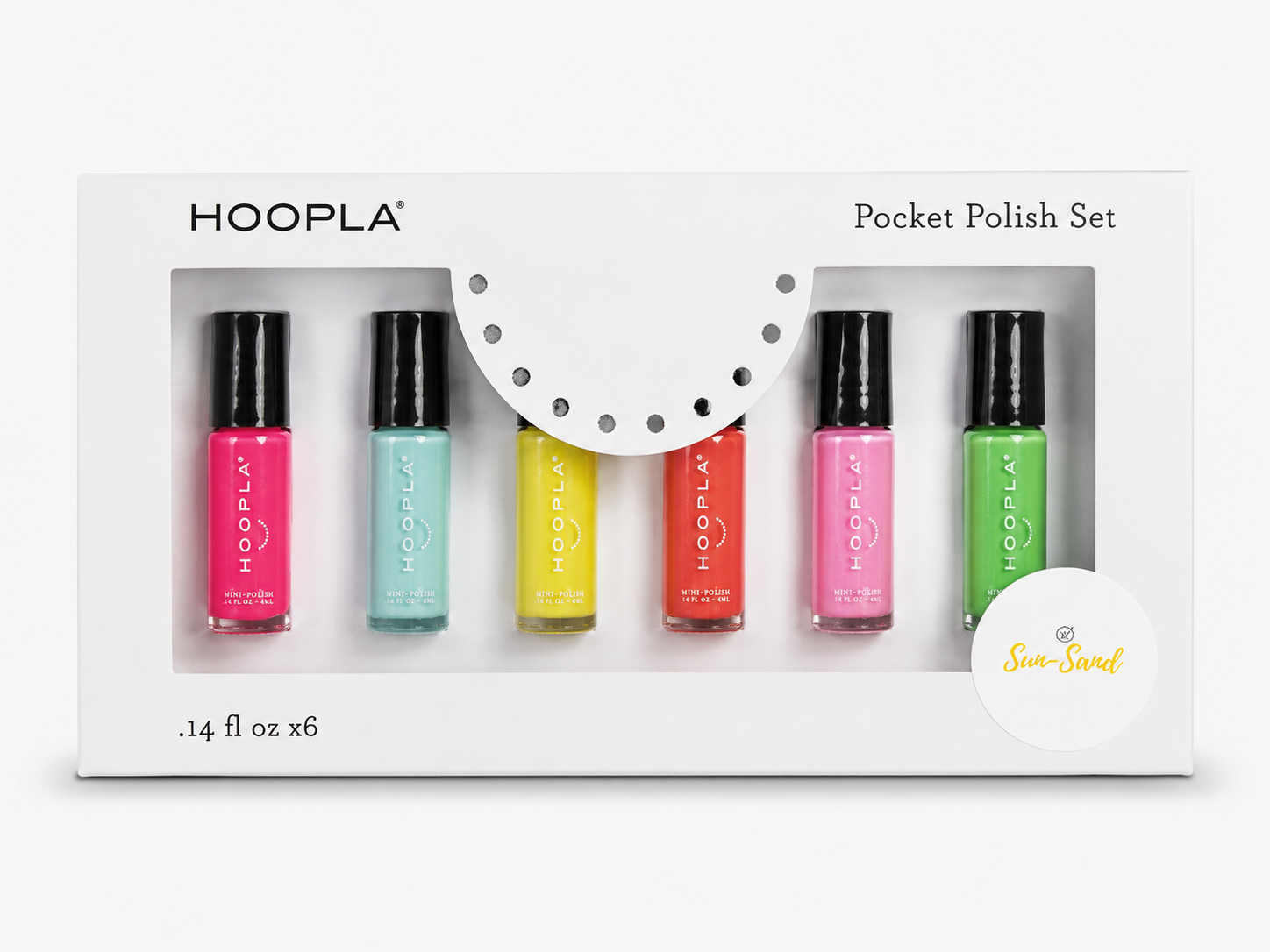 Get Pocket Polish Set Sun+Sand – Vegan, Made in USA – Hoopla Happy